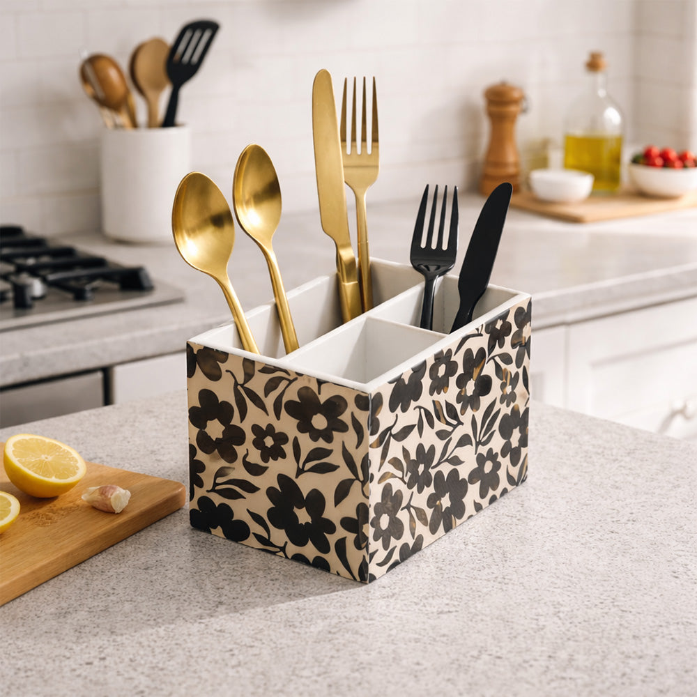 Francis Cutlery Holder - Monochrome