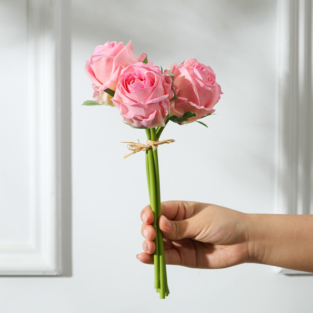 French Roses Faux Bunch Short - Pink Dusk