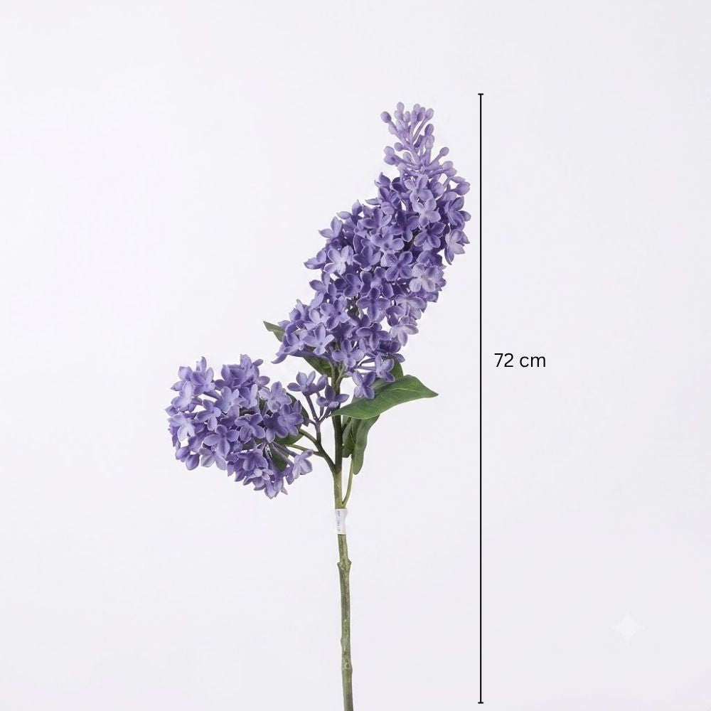 French Lilac Faux Stem - Purple
