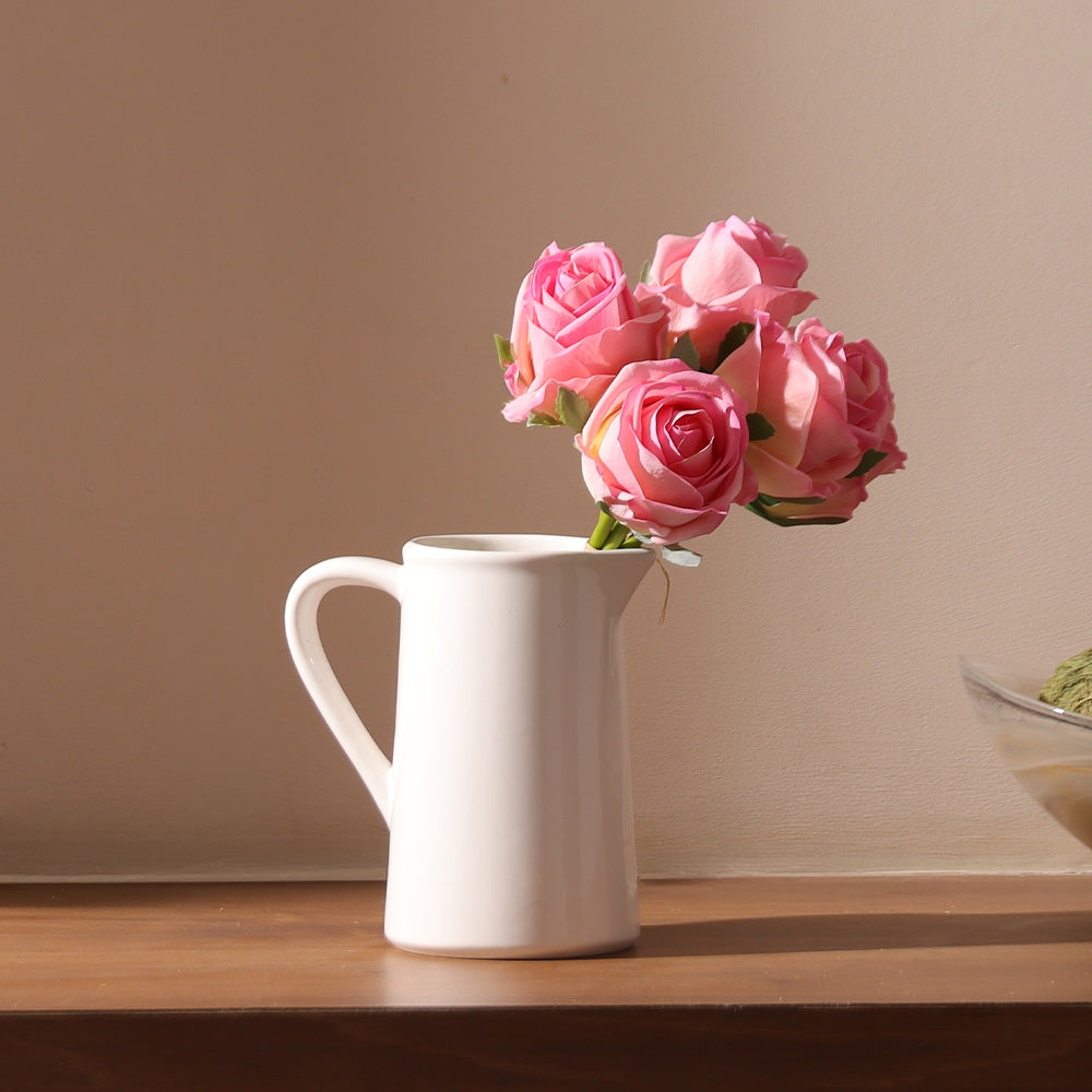 French Roses Faux Bunch Short - Pink Dusk