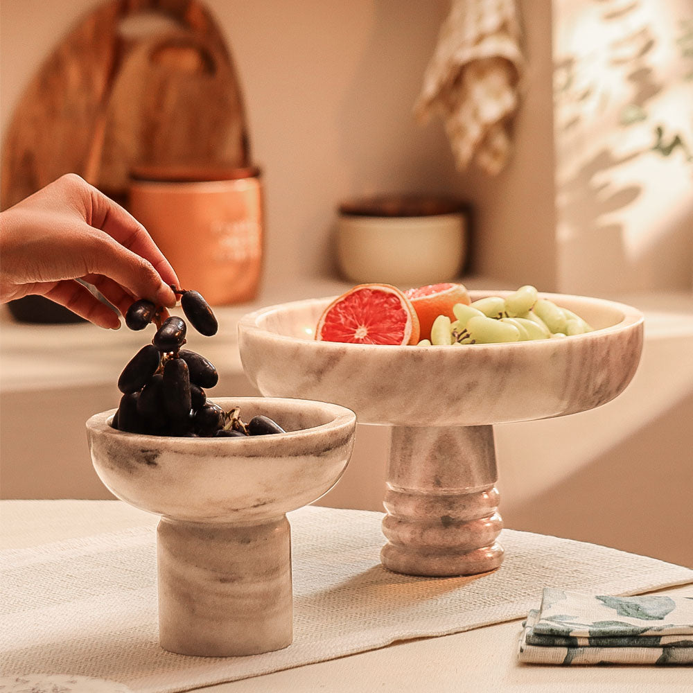 Fresca Marble Elevated Bowl Medium - Beige