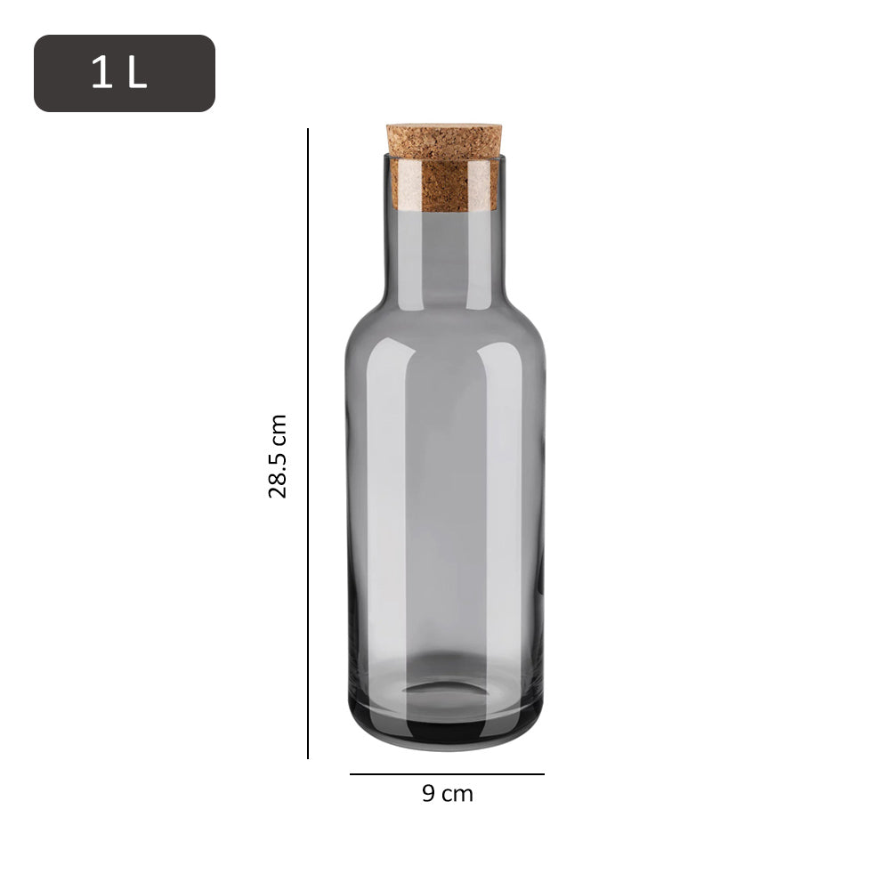 Fuumi Water Carafe - Smoke