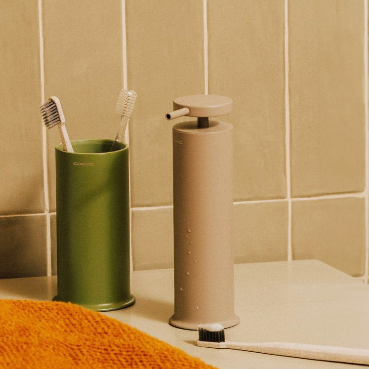 Geyser Soap Dispenser - Taupe