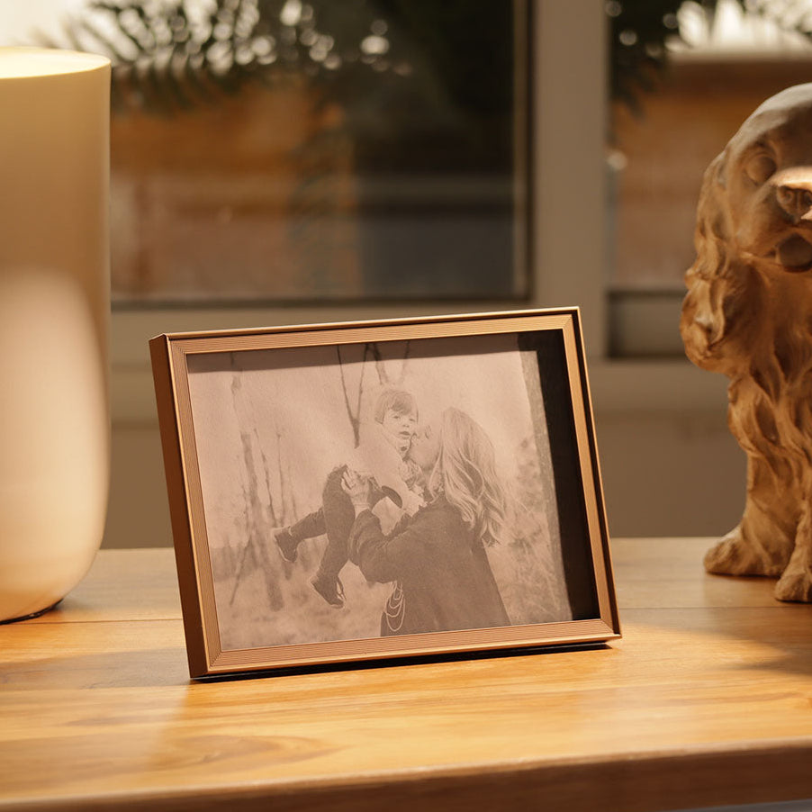 Gilde Metal Photo Frame Large - Bronze