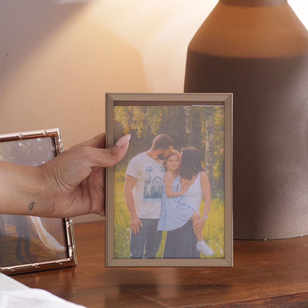 Gilde Metal Photo Frame Large - Bronze