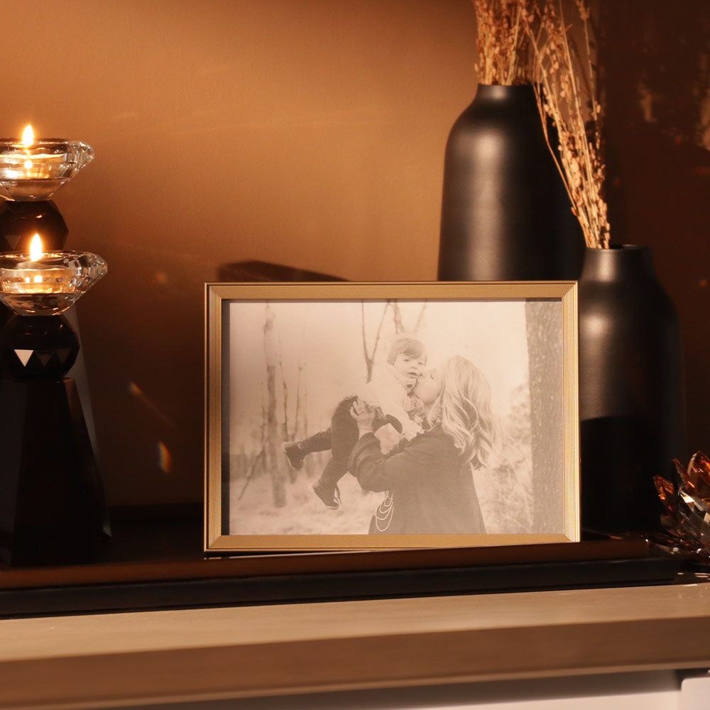 Gilde Metal Photo Frame Large - Bronze