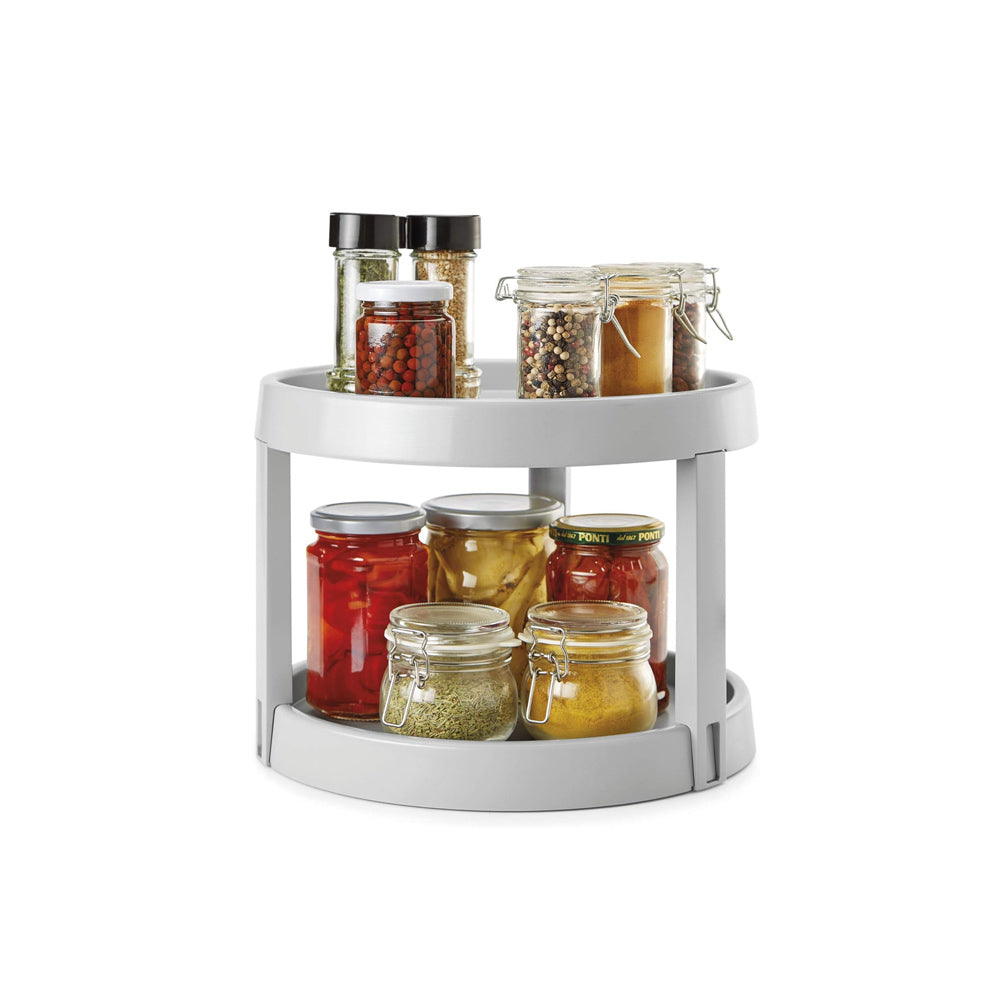 Giro 2-Tier Rotating Spice Tray - Grey