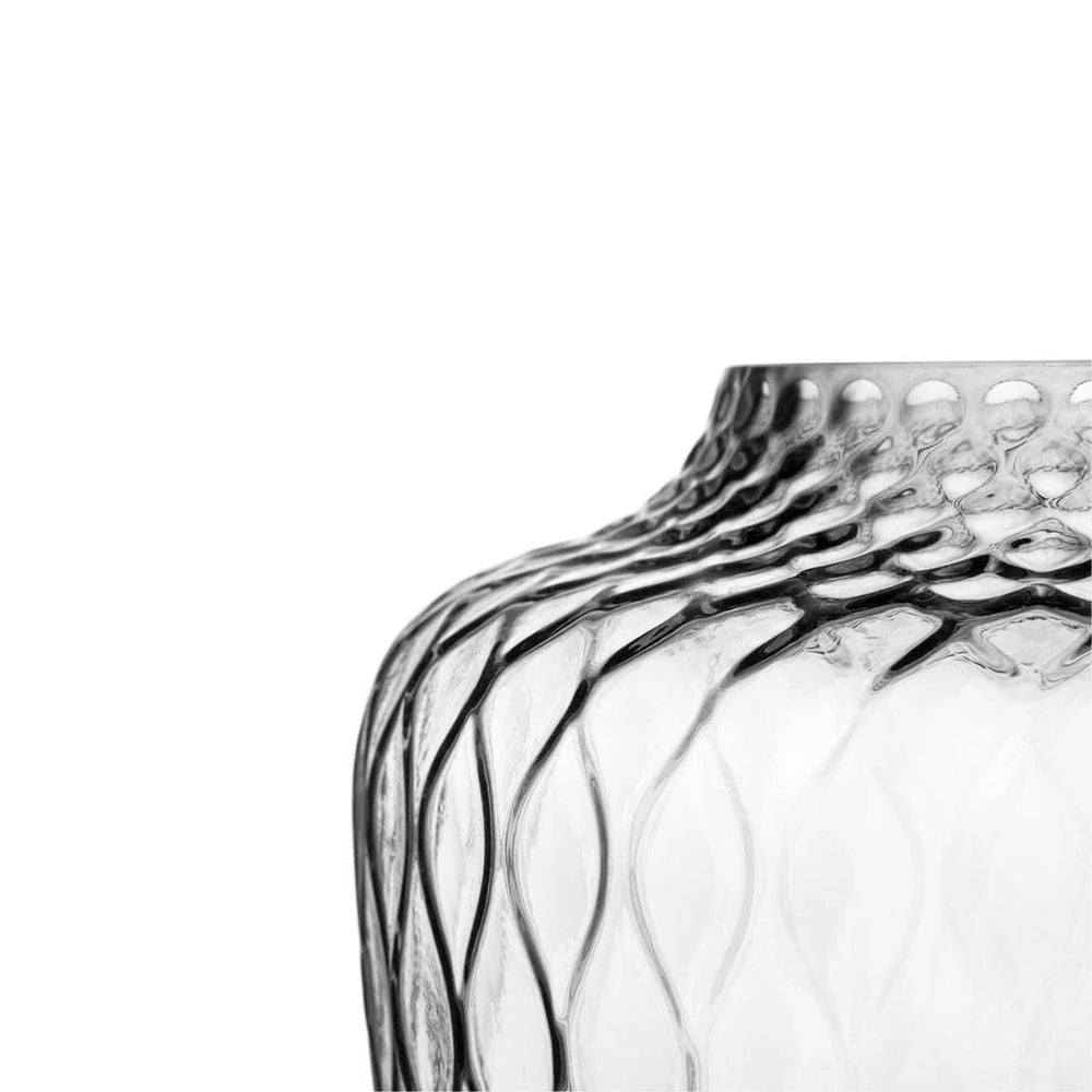 Giulia Glass Vase Medium - Grey