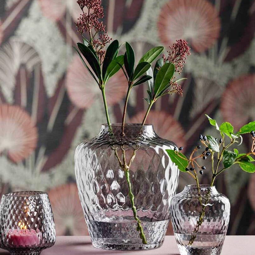 Giulia Glass Vase Medium - Grey