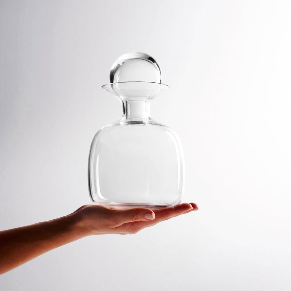 Sarabi Glass Water Carafe 750ml - Clear