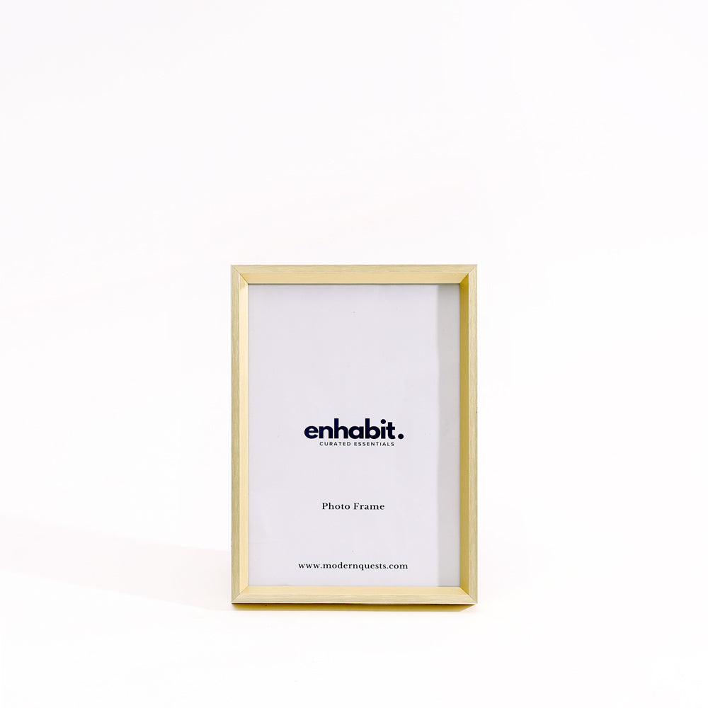 Gleam Metal Photo Frame Large - Gold