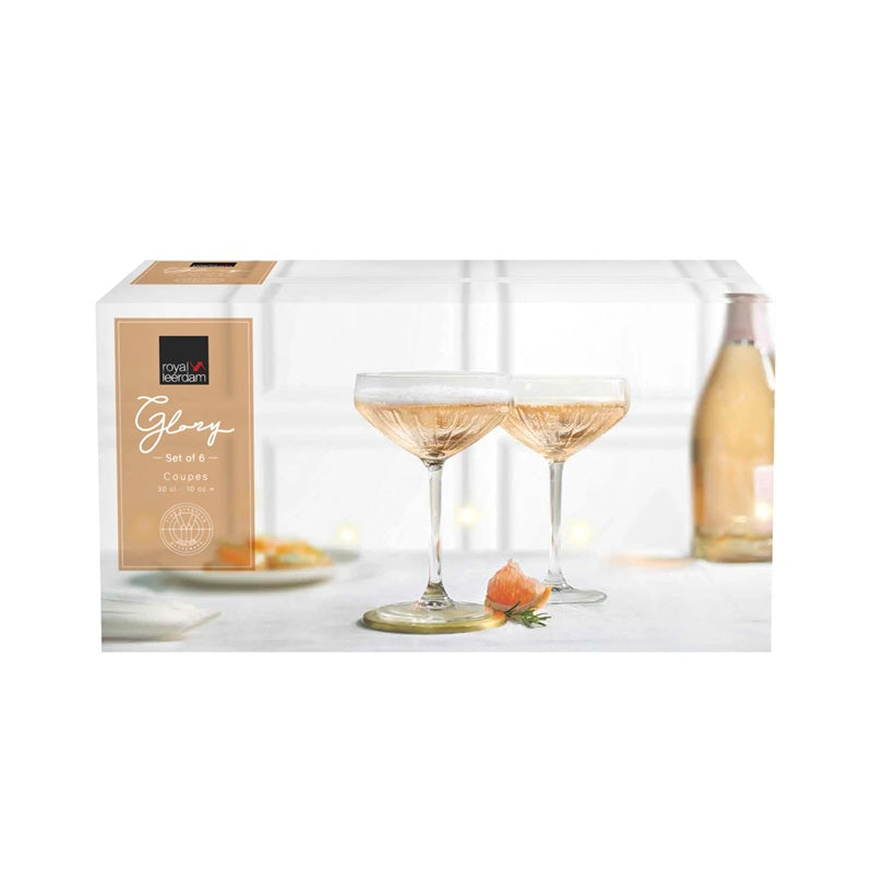 Glory Coupe Glasses 285ml, Set of 6