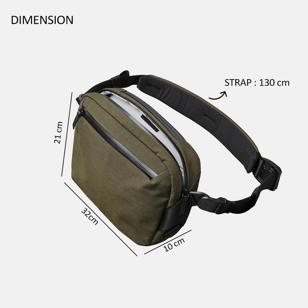Go Sling Bag - Axoflux Army Green