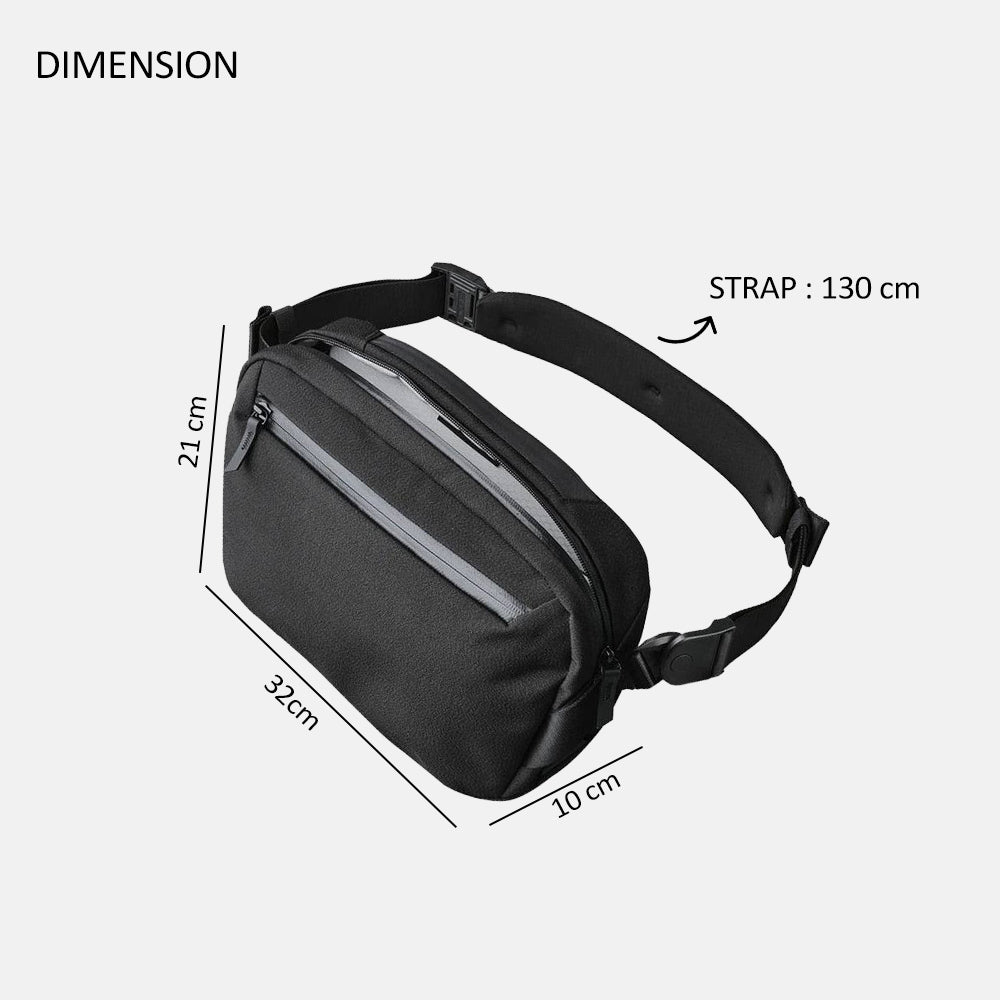 Go Sling Bag - Axoflux Black