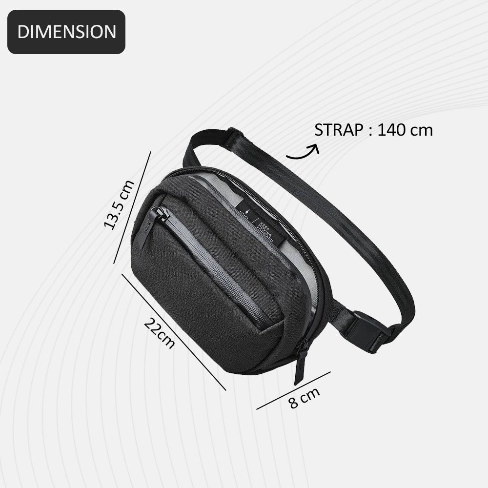 Go Sling Bag Nano - Axoflux Black