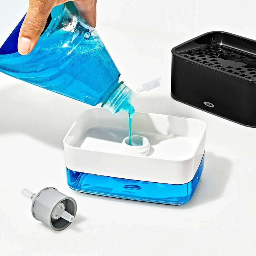 Good Grips Soap Dispensing Sponge Holder - Black