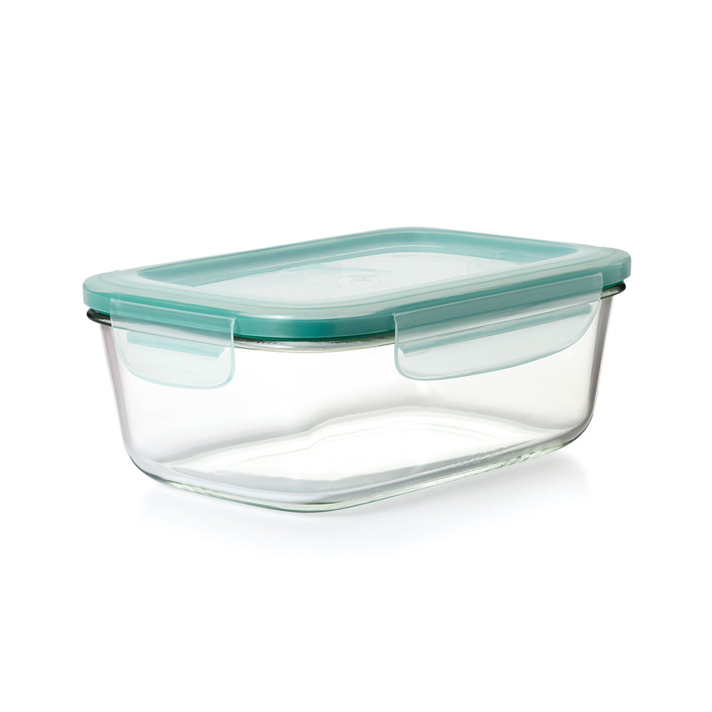 Smart Seal Rectangular Glass Container - 1800ml