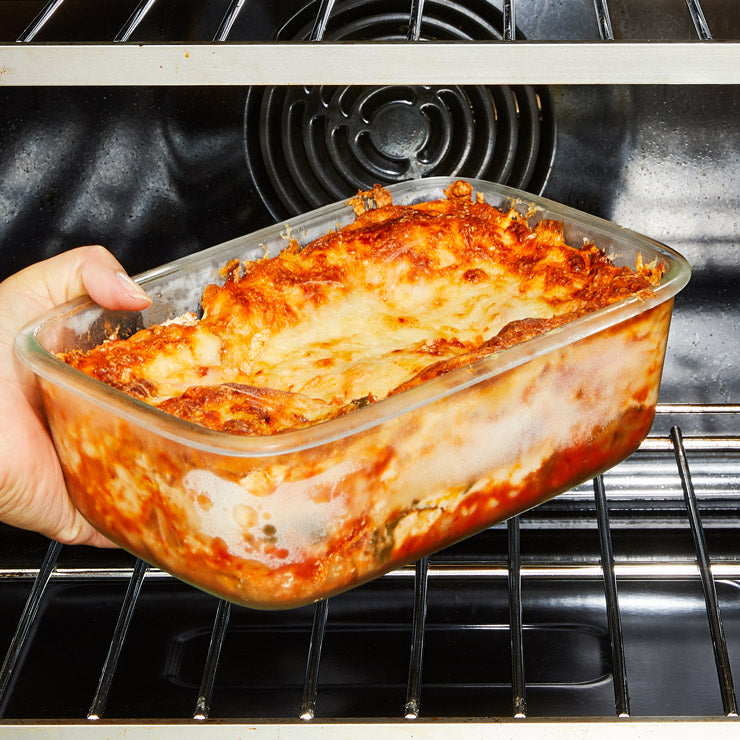 Smart Seal Rectangular Glass Container - 1800ml