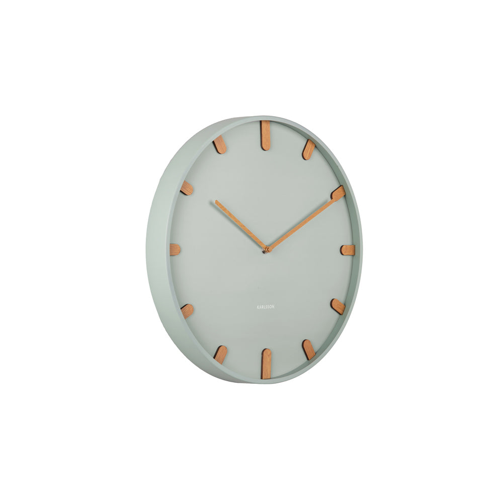 Grace Wall Clock 40cm - Grayed Jade