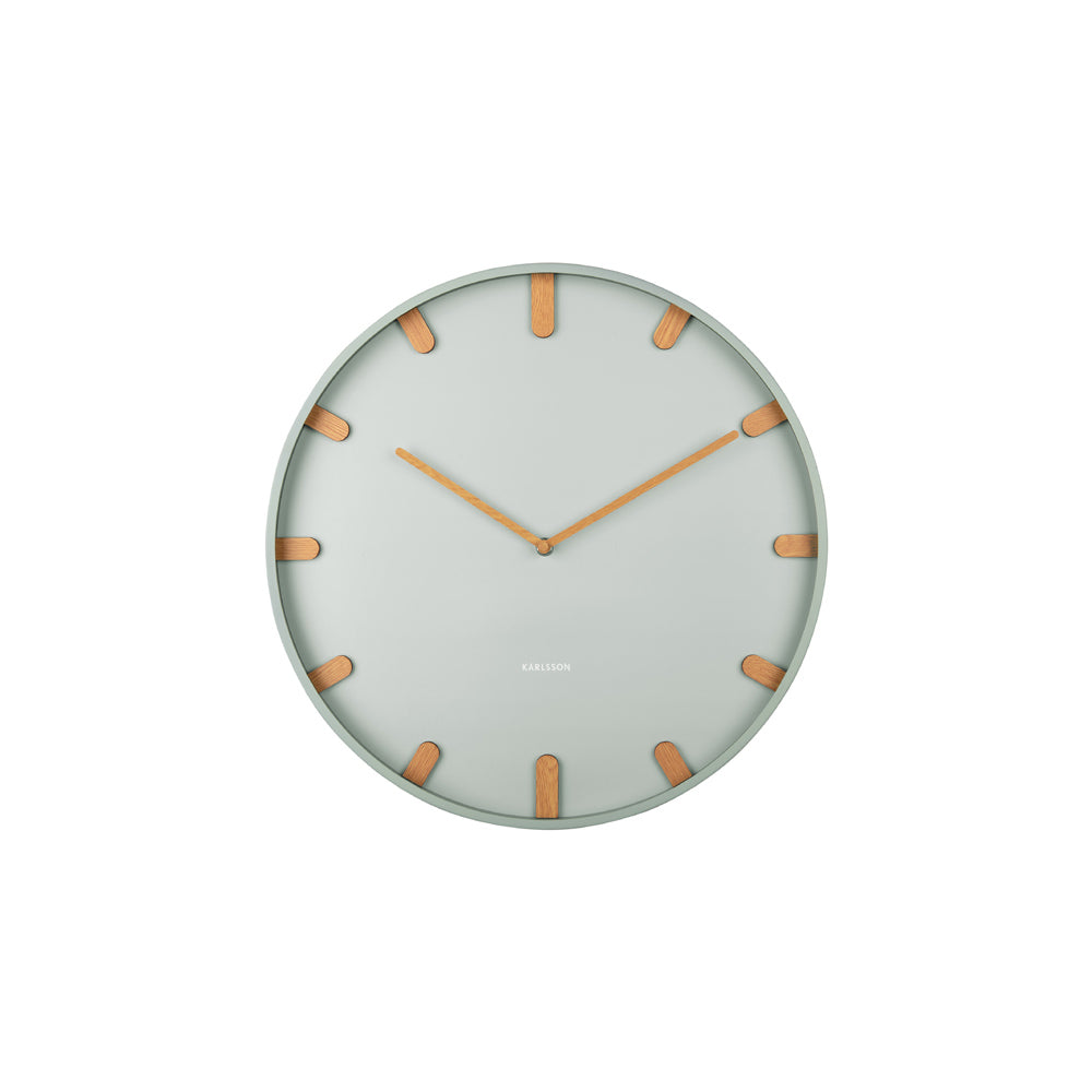 Grace Wall Clock 40cm - Grayed Jade