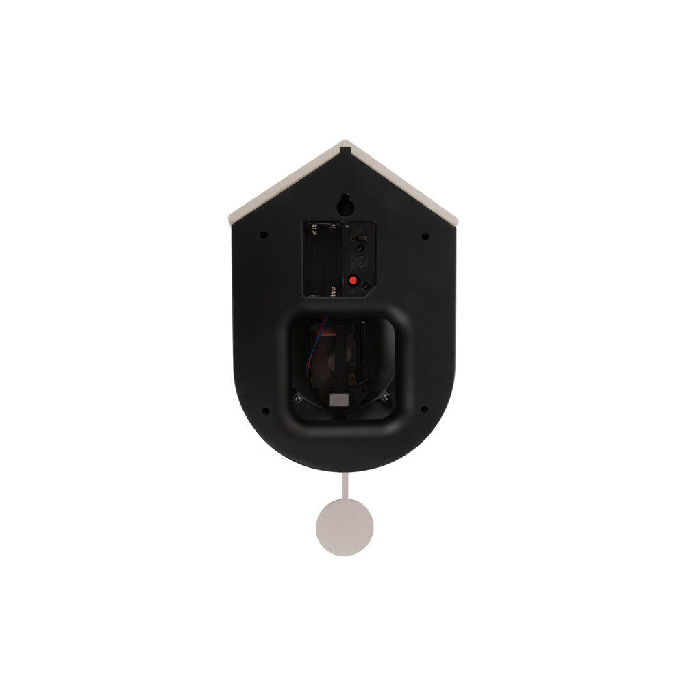 Grato Cuckoo Wall Clock - Black