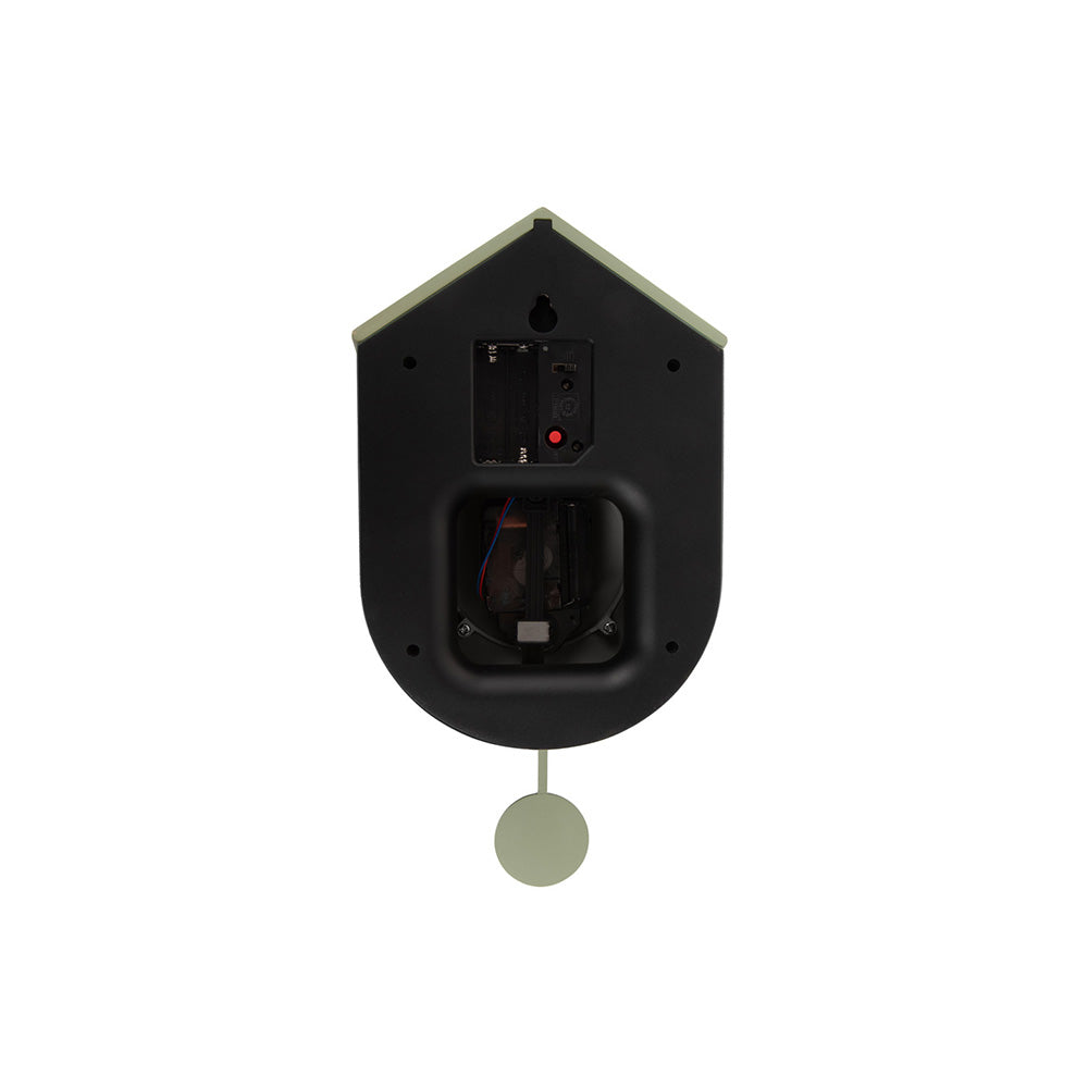 Grato Cuckoo Wall Clock - Green