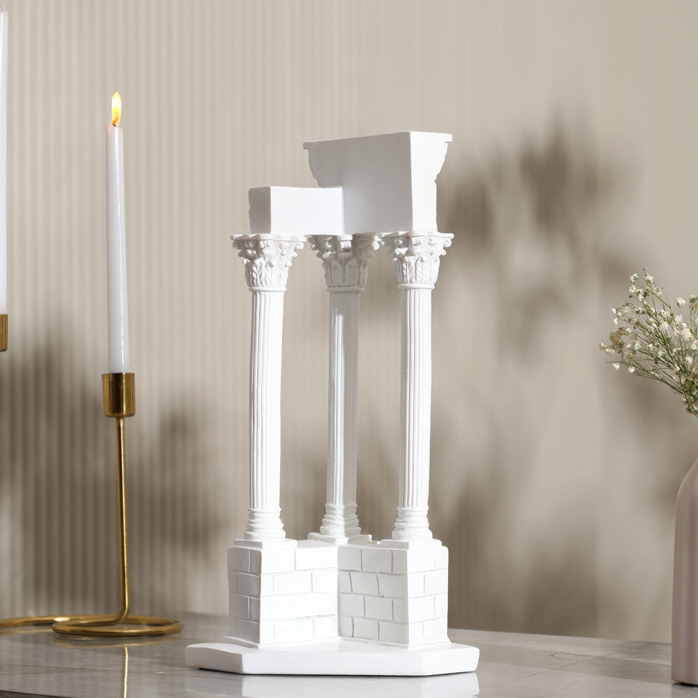 Greek Pillars Decorative Sculpture Large
