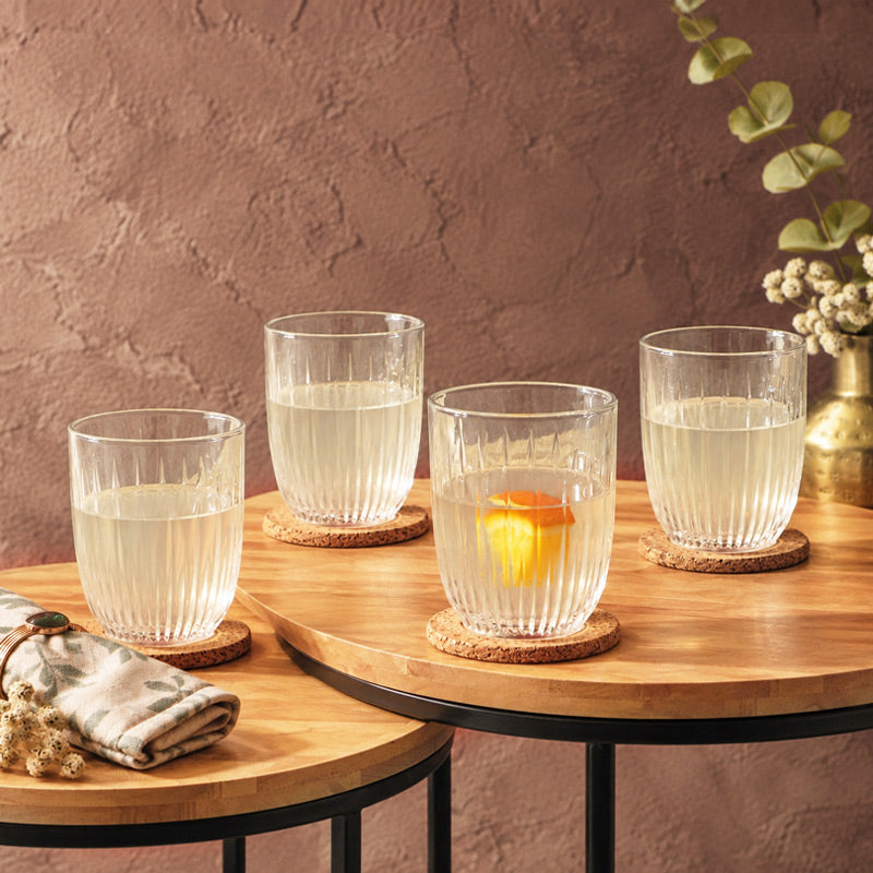 Halo Beverage Glasses 350ml, Set of 4