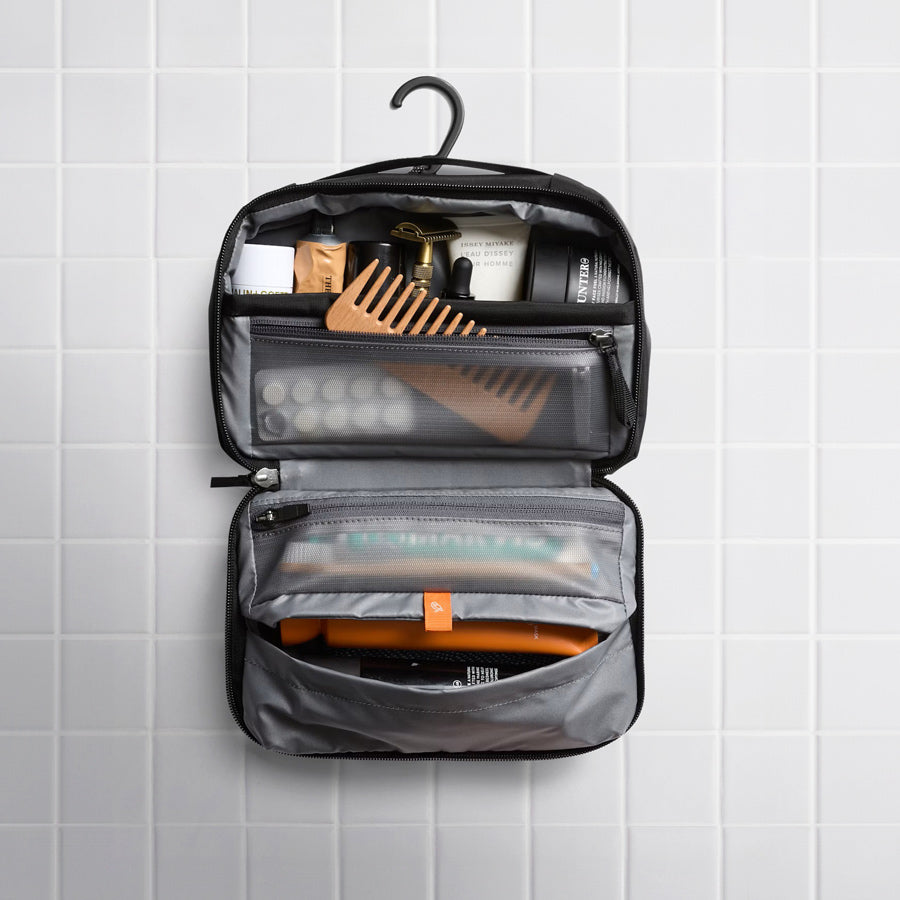 Hanging Toiletry Kit - Black