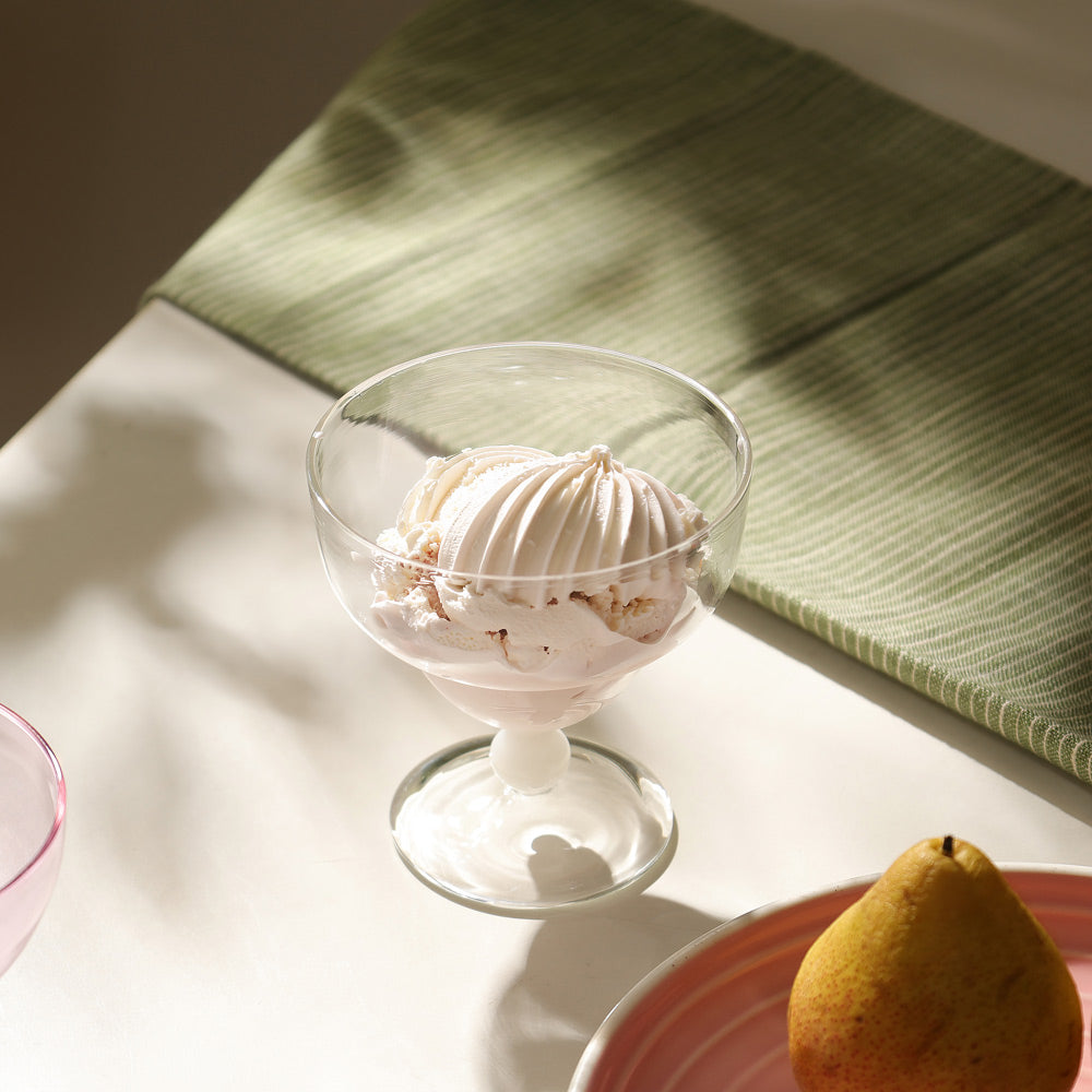 Haven Glass Dessert Cups, Set of 2 - Clear