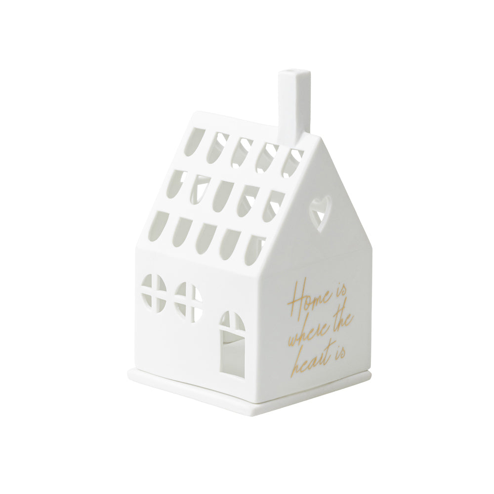 Heart House Tealight Holder & Sculpture Small