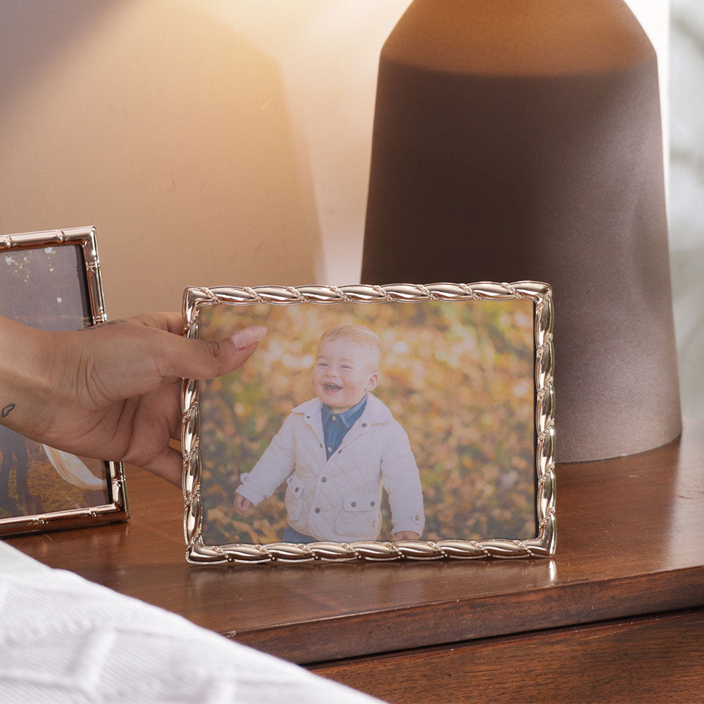 Helix Metal Photo Frame Large - Gold