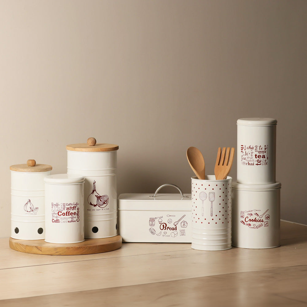 Helm Onion Storage Bin Large - White