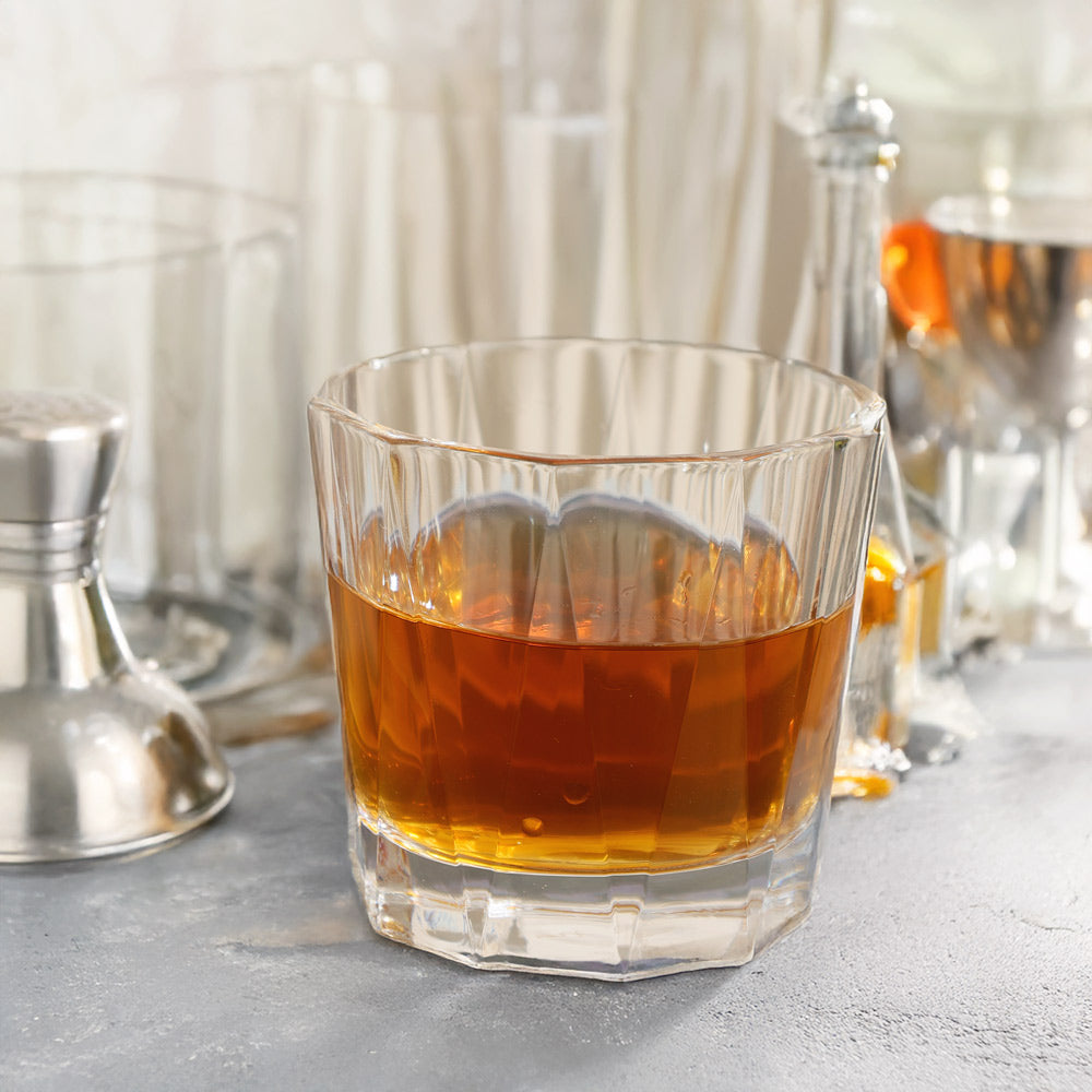 Hemingway Whiskey Tumblers 330ml, Set of 4