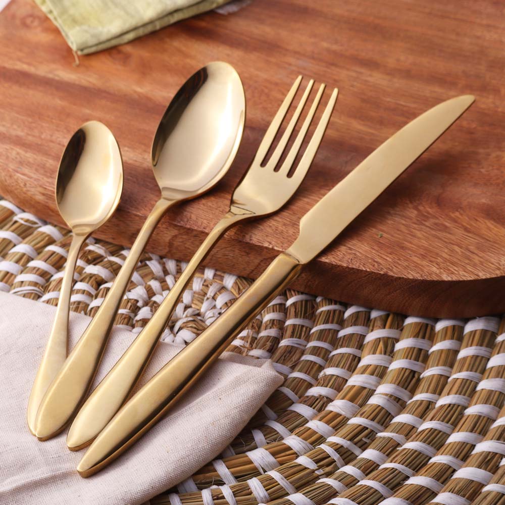 Herald 24-piece Cutlery Set - Gold