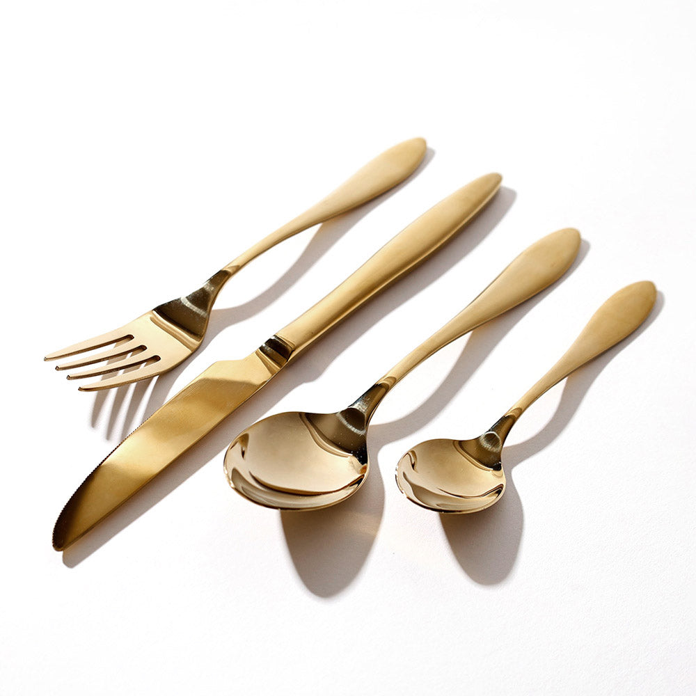 Herald 24-piece Cutlery Set - Gold
