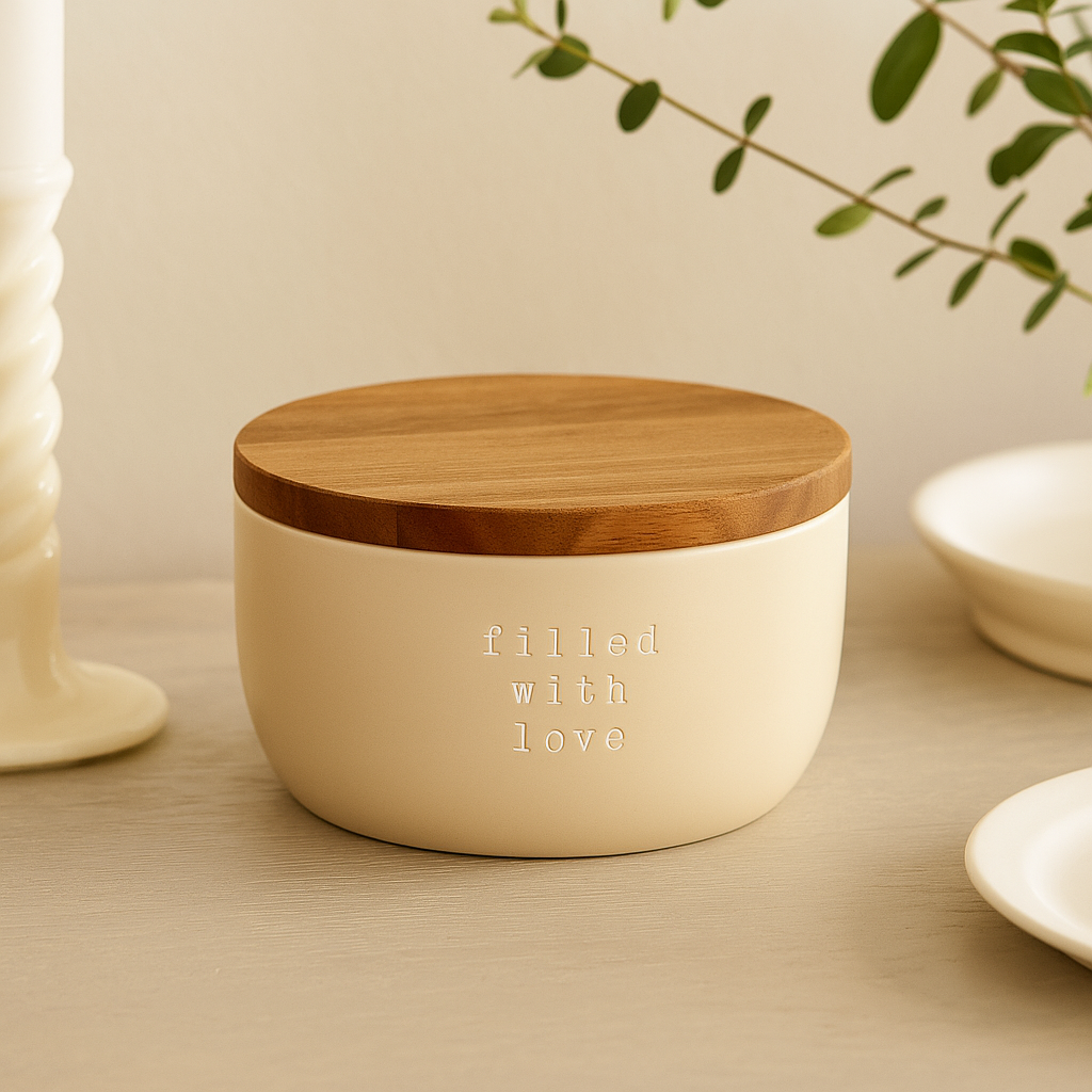 Hey! Storage Jar Medium - Filled with Love