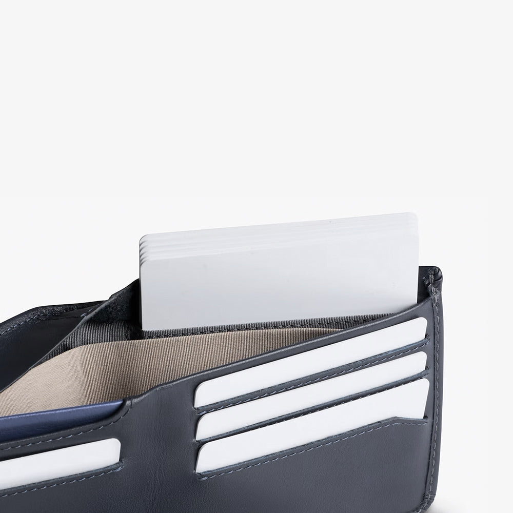 Hide and Seek Wallet - Navy RFID