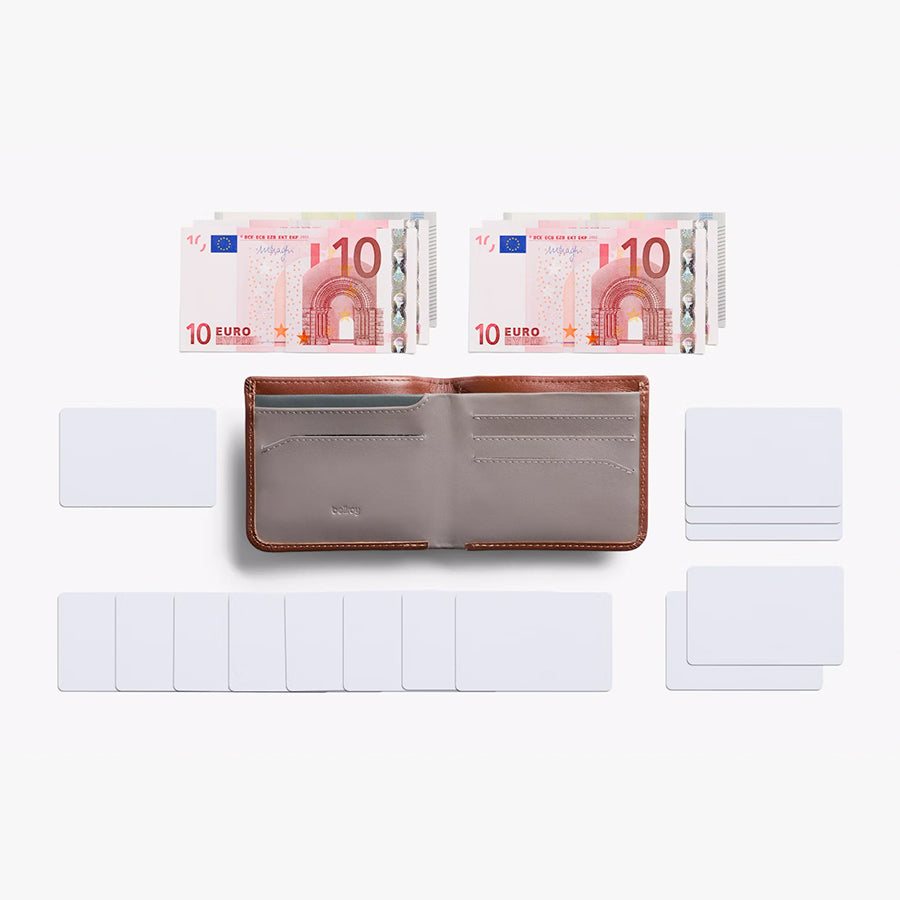 Hide and Seek Wallet - Sienna RFID