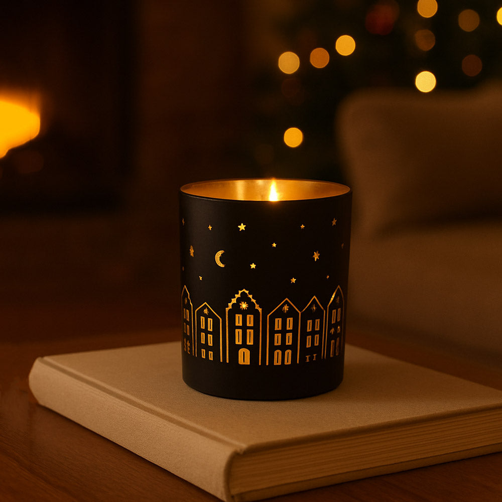 Highlight Glass Tealight Holder