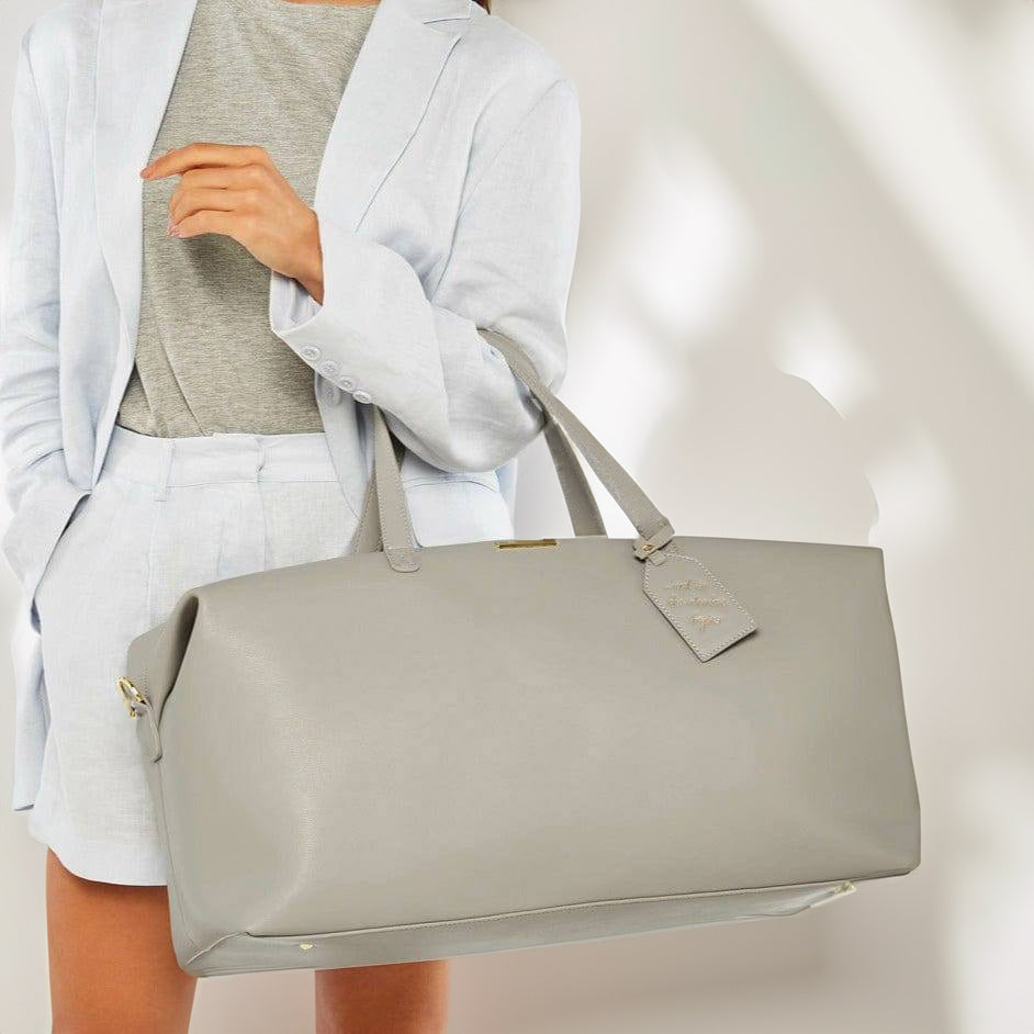Holdall Weekend Duffel Bag Large - Grey