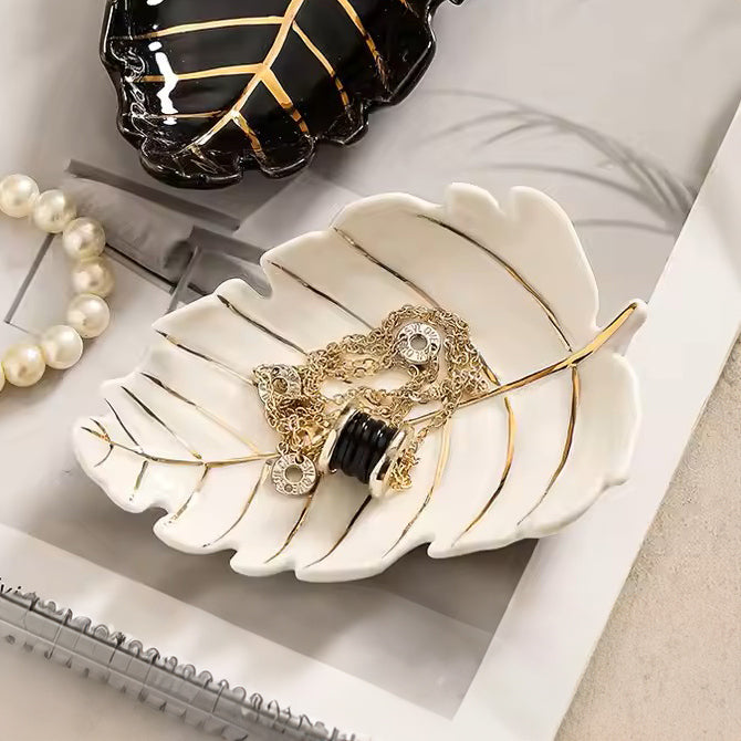 Holly Trinket Dish - Ivory