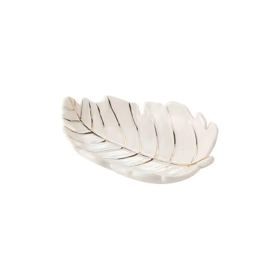 Holly Trinket Dish - Ivory