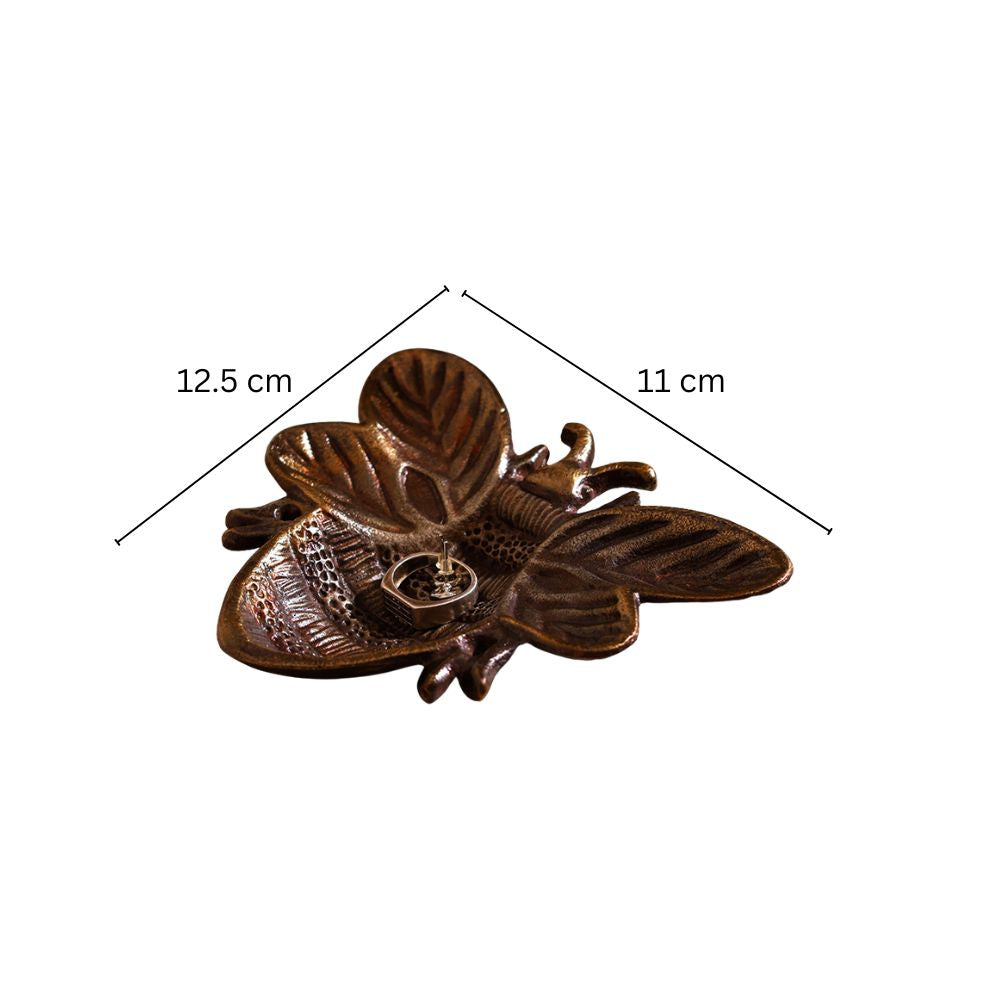 Honeybee Trinket Dish - Antique Gold