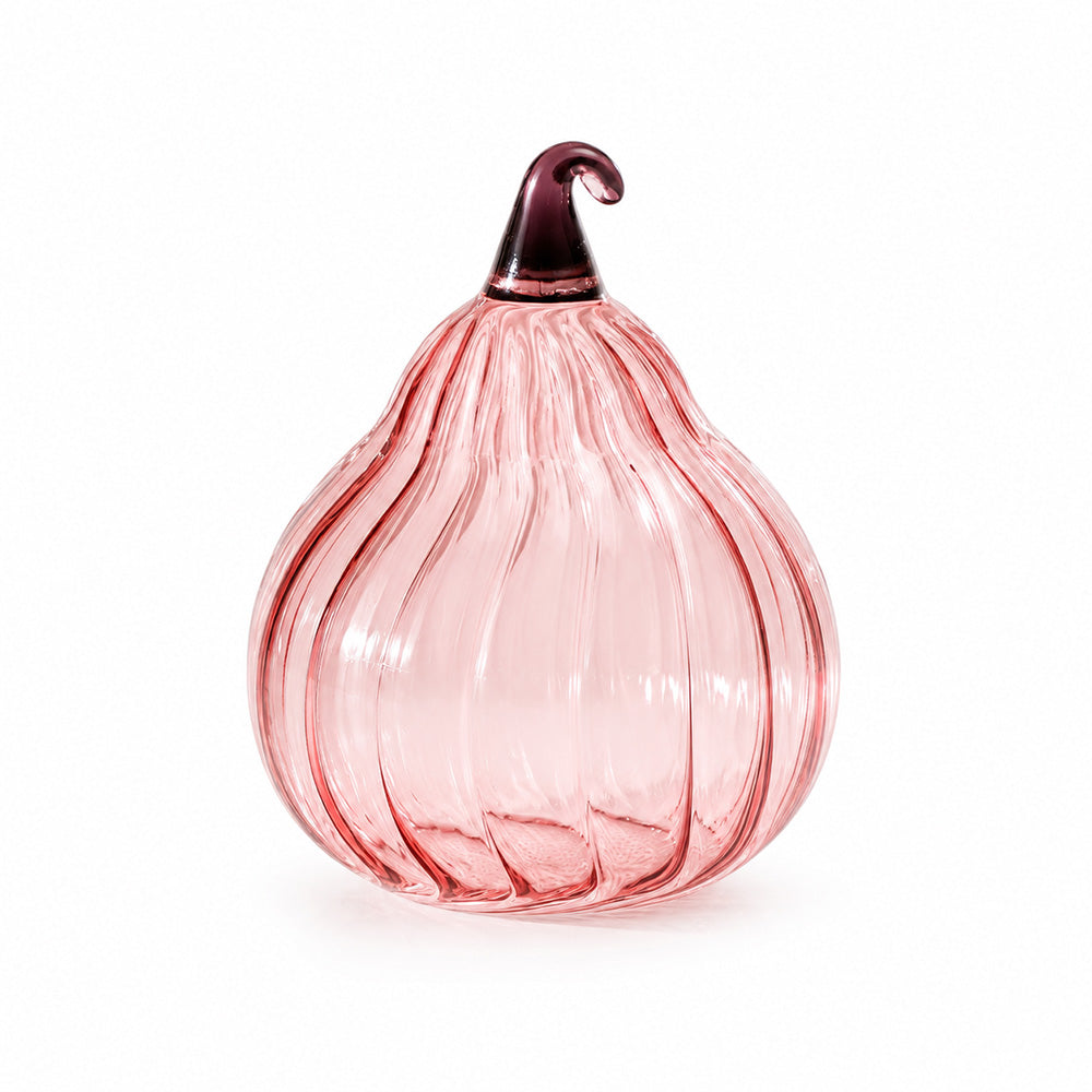 Honeynut Squash Glass Sculpture - Carmine
