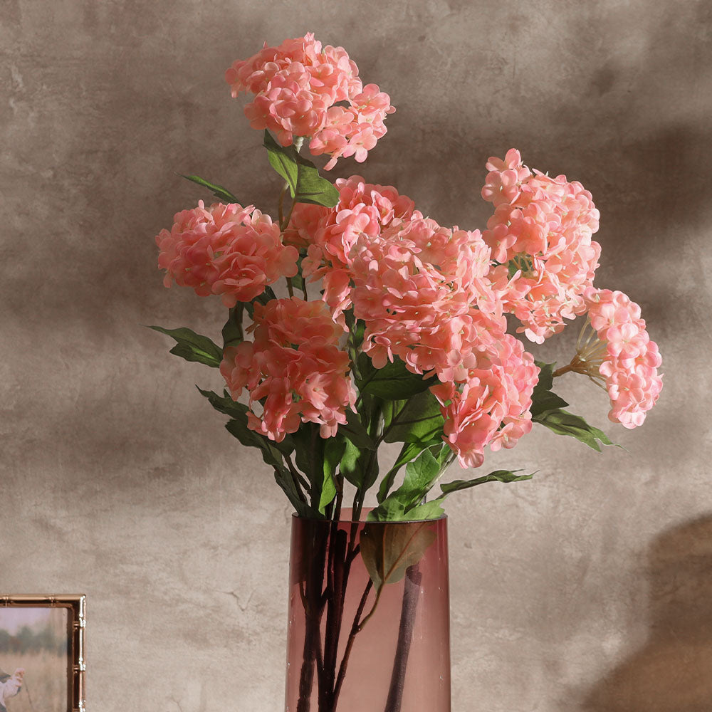 Hortensia Faux Stem - Light Pink
