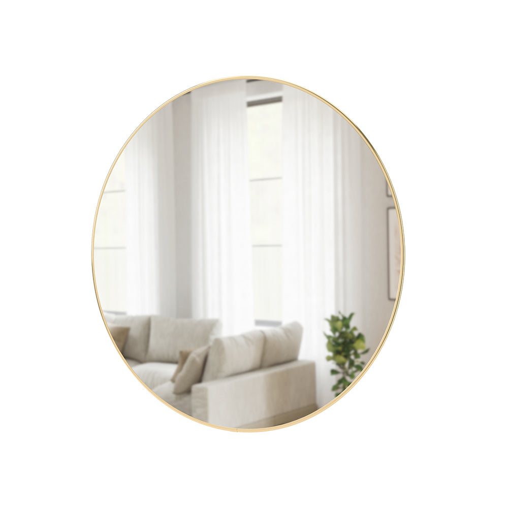Hubba Wall Mirror 86 cm - Brass