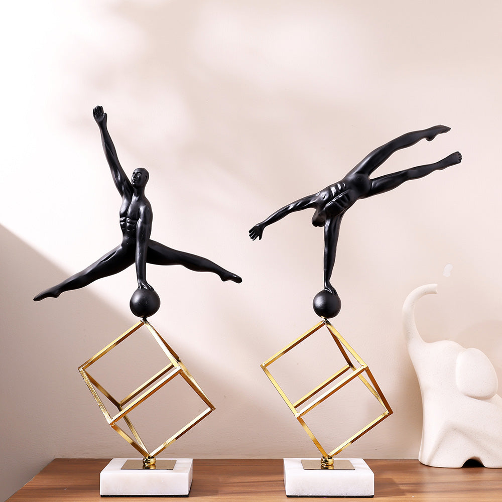 Gymnast Balance Decorative Accent