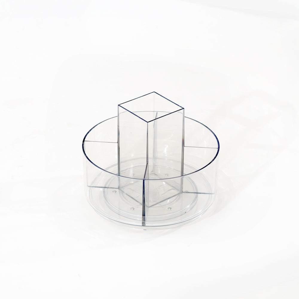 Sans Turntable Organiser Large - Clear