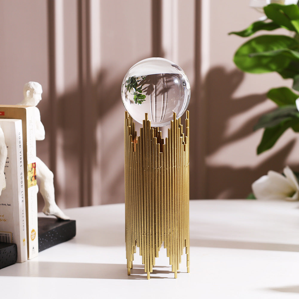 Columns Crystal Ball Accent - Large